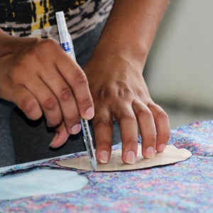 Artesãs ONG Orientavida Projeto Geração de Renda